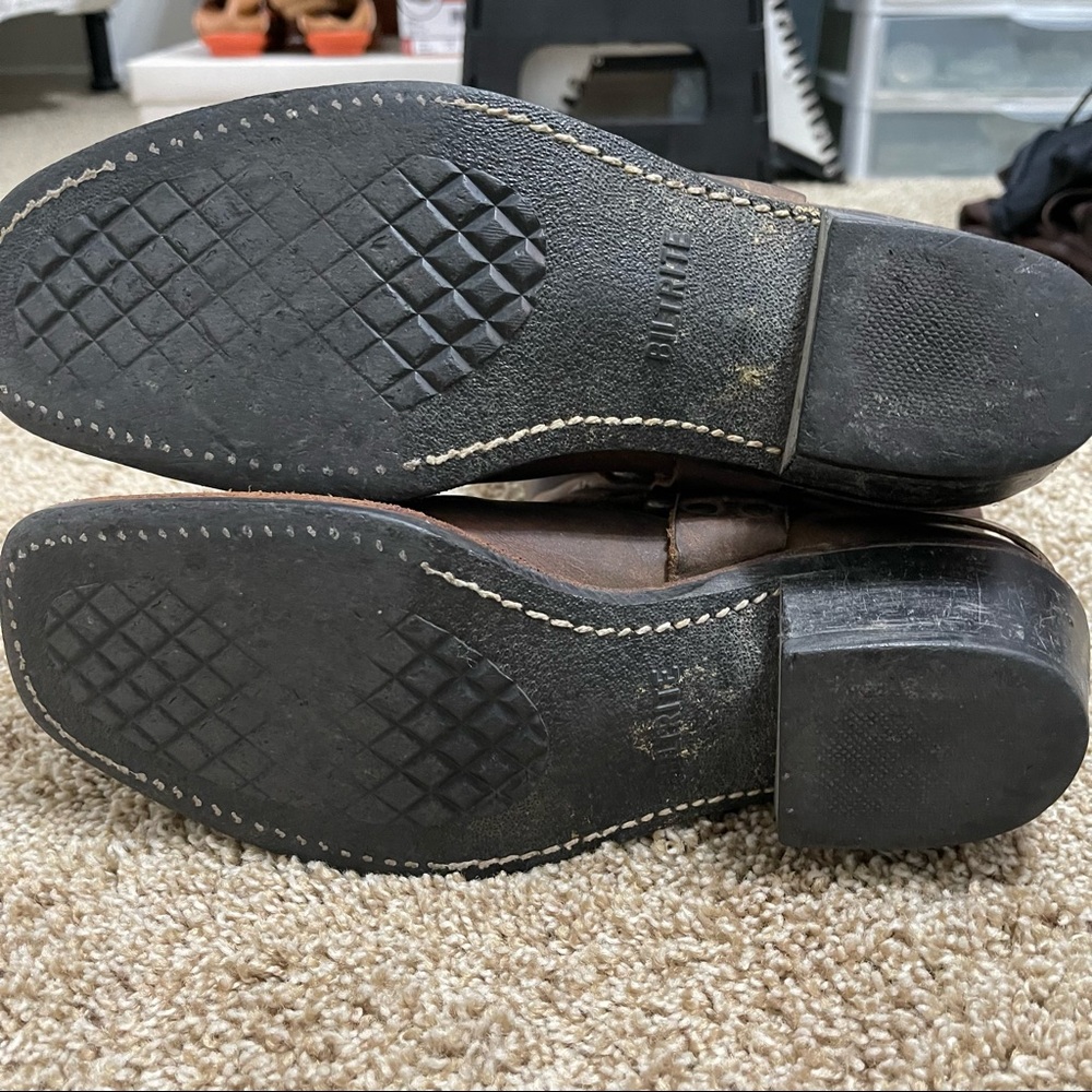 Frye Brown Heeled Boots - Picture 4 of 12